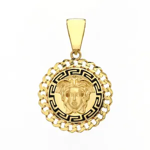 آویز گردنبند طلا 18 عیار زنانه زرالتون مدل آس کد 2