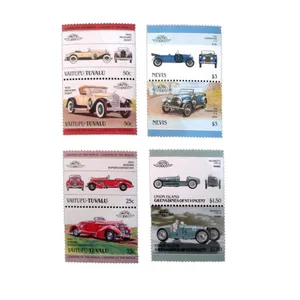 تمبر یادگاری مدل اتومبیل کلاسیک کد DS3053 مجموعه 8 عددی