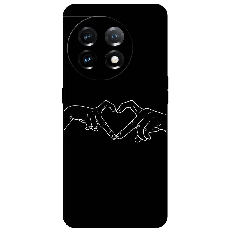 کاور مگافون طرح عشق مدل 1857 مناسب برای گوشی موبایل وان پلاس 11 5G