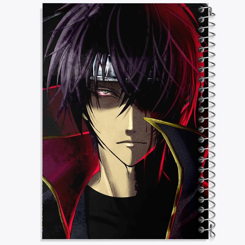 دفتر نقاشی 50 برگ خندالو مدل گینتوکی انیمه گینتاما کد 12954