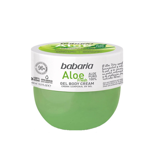 کرم ژل بدن باباریا مدل ALOE FRESH  حجم 400 میلی لیتر