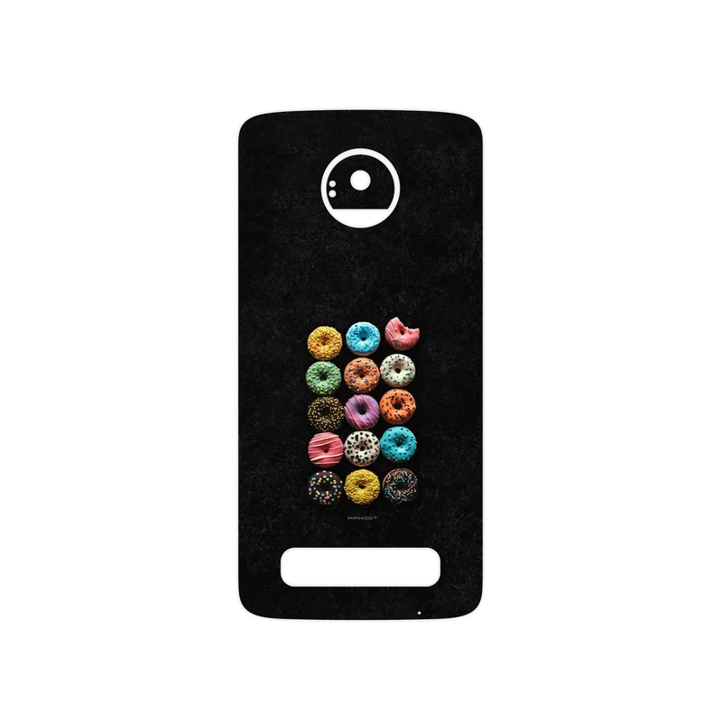 برچسب پوششی ماهوت مدل Doughnut مناسب برای گوشی موبایل موتورولا Moto Z