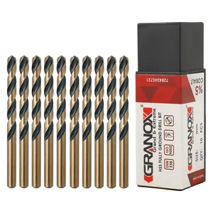 مته کبالت گرانوکس مدل GRX-6012 سایز 6میلیمتر مجموعه 10 عددی