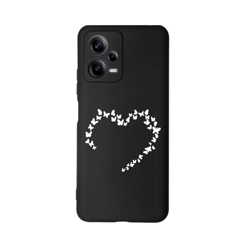 کاور قاب گارد طرح قلب پروانه ای کد s10214 مناسب برای گوشی موبایل شیائومی Redmi Note 12 Pro Plus