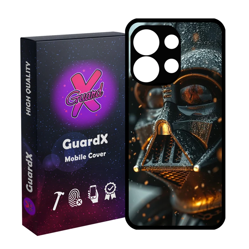 کاور گارد ایکس طرح Star Wars مدل Glass10735 مناسب برای گوشی موبایل شیائومی Redmi Note 13 4G