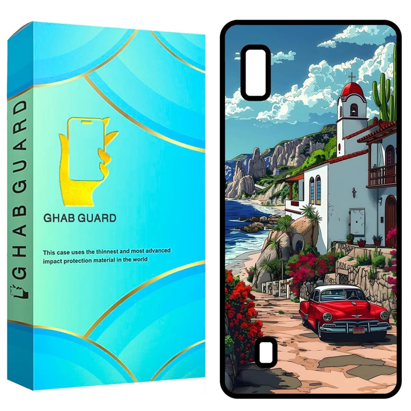 کاور قاب گارد طرح ماشین مدل GCHPA10 مناسب برای گوشی موبایل سامسونگ Galaxy A10 / M10