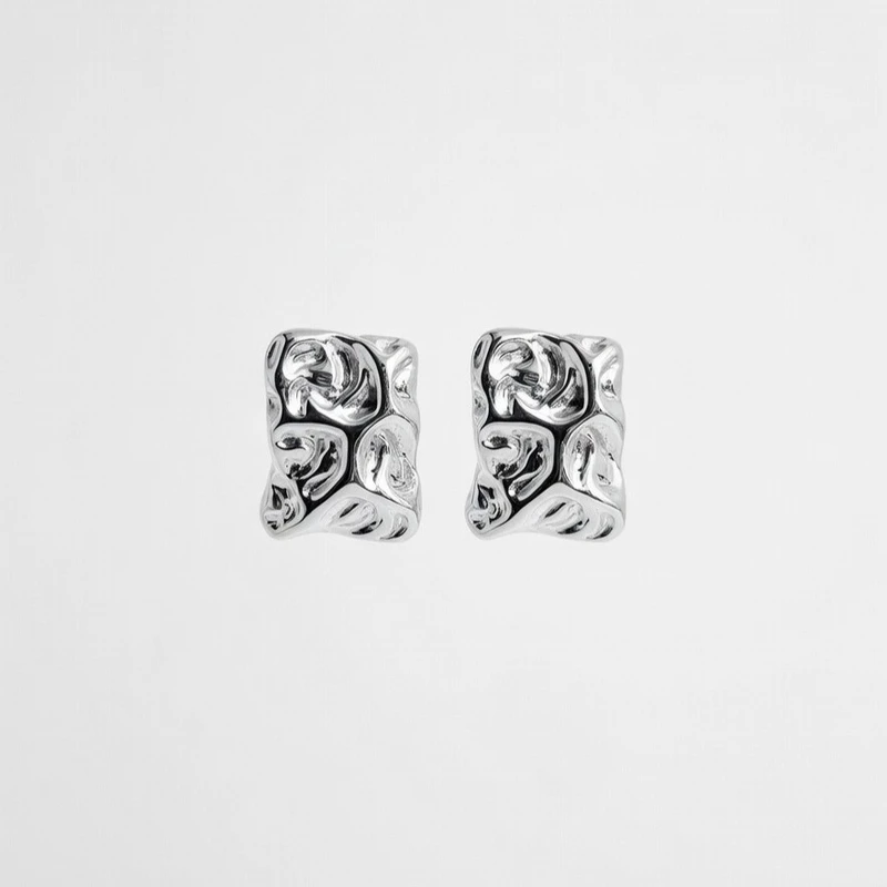 گوشواره میخی زنانه مدل سنگ 2566