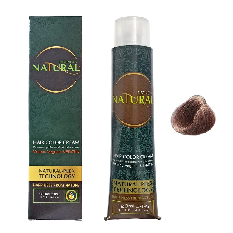 رنگ مو نچرال اینیستینکس شماره 8.2 حجم 120 میلی لیتر رنگ بلوند دودی