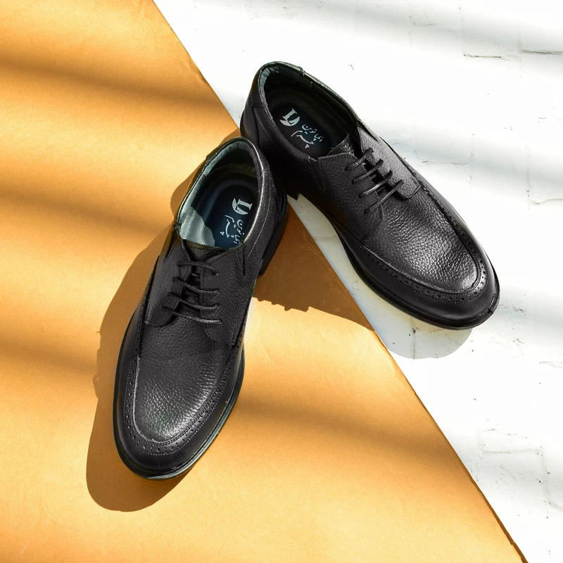 عکس شماره 8 : کفش مردانه مدل آرادیپو چرم طبیعی bk.1813