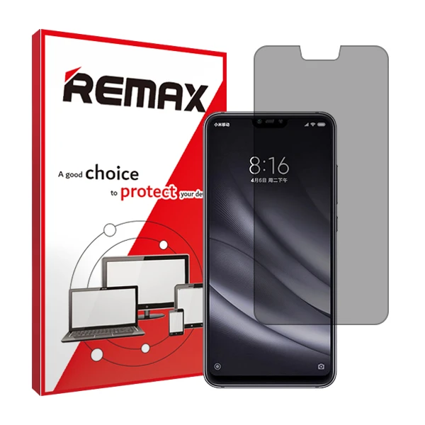 محافظ صفحه نمایش حریم شخصی ریمکس مدل HyPRV مناسب برای گوشی موبایل شیائومی Mi 8 Lite