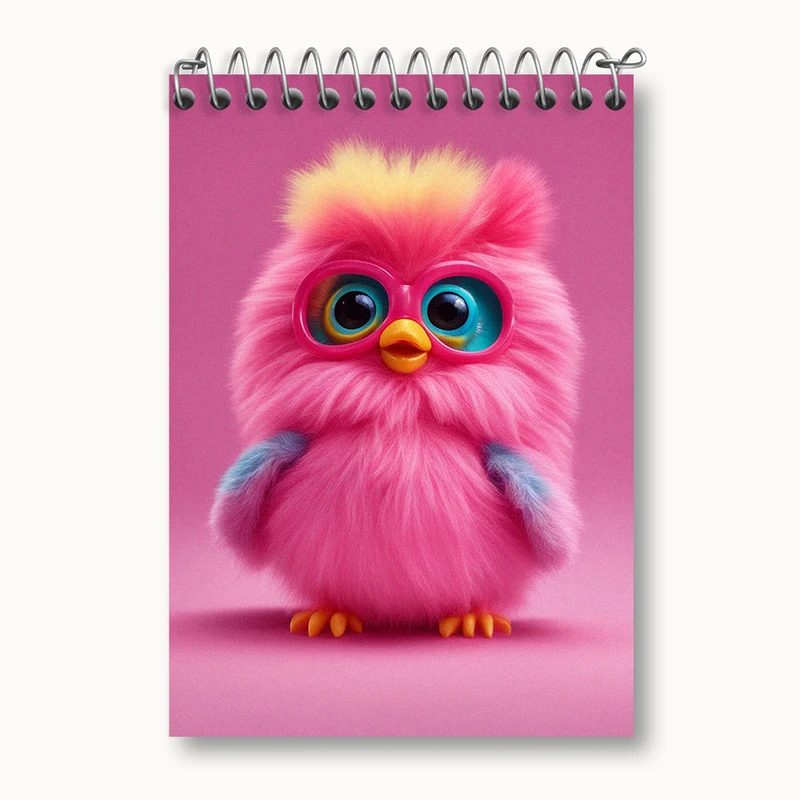 دفتر یادداشت 50 برگ خندالو طرح جوجه کیوت کد N2143