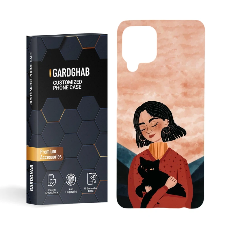 کاور گارد قاب مدل دخترانه مناسب برای گوشی موبایل سامسونگ galaxy a22 4g