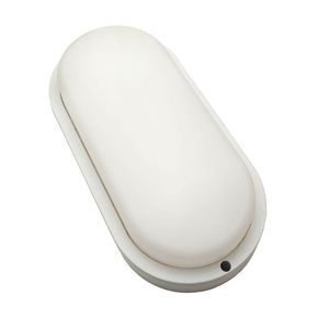 نقد و بررسی چراغ حمام دیواری پرتو درخشان مدل واترپروف IP65 طرح روکار بیضی توسط خریداران