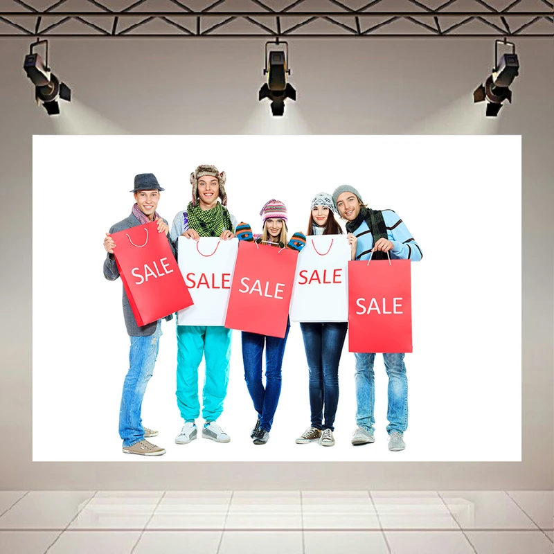  پوستر پارچه ای طرح تخفیف مدل All SALE کد AR31239
