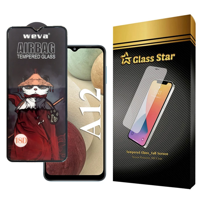 محافظ صفحه نمایش گلس استار مدل AIRGA مناسب برای گوشی موبایل سامسونگ Galaxy A12