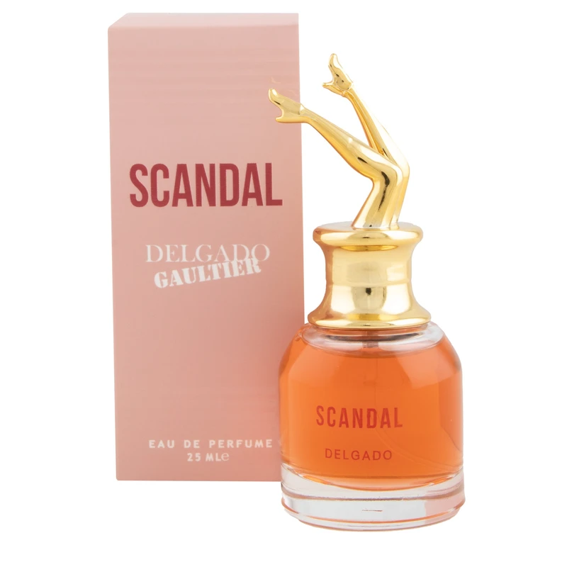 عطر جیبی زنانه دلگلدو مدل اسکندل با رایحه گرم حجم 25 میلی لیتر