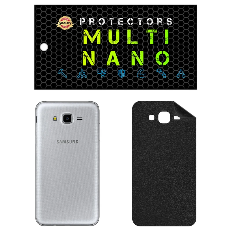 برچسب پوششی مولتی نانو طرح چرم مدل X-F1L مناسب برای گوشی موبایل سامسونگ Galaxy J7