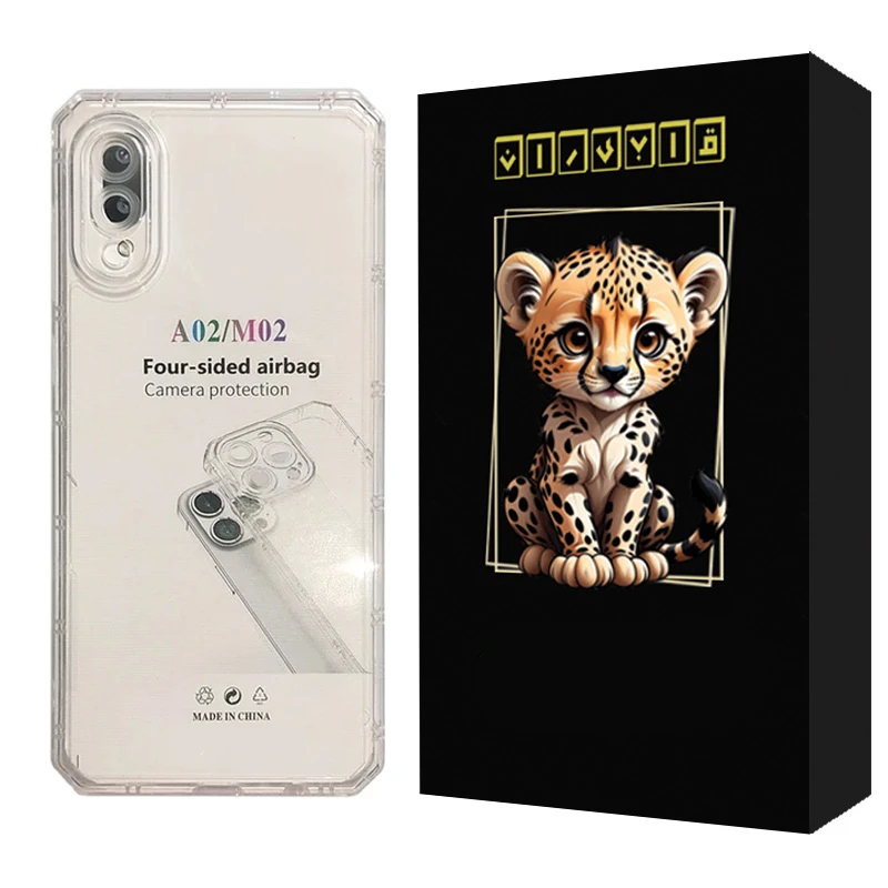 کاور قاب ایران مدل شفاف مناسب برای گوشی موبایل سامسونگ Galaxy A02