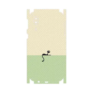 MAHOOT Minimal Internet Cat Icon-FullSkin Cover Sticker for Samsung Galaxy A2 Core