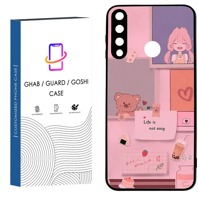 کاور قاب گارد گوشی طرح  دخترانه کد 13 - TPU مناسب برای گوشی موبایل         هوآوی Y6P