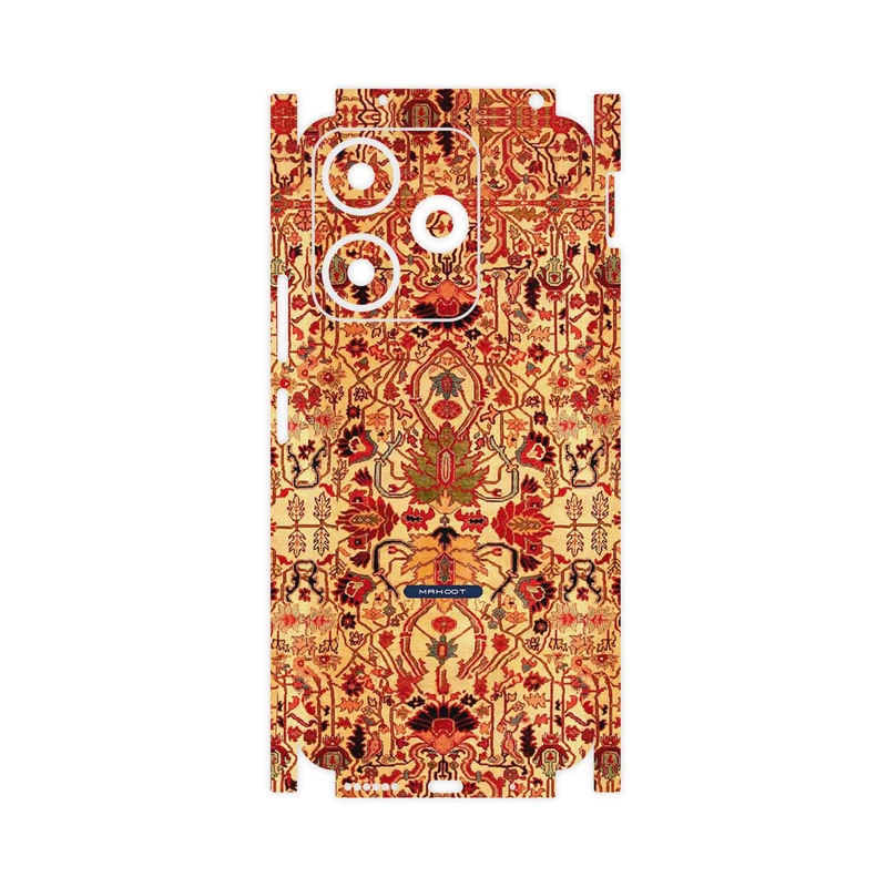 برچسب پوششی ماهوت مدل Persian_Carpet_Yellow-FullSkin مناسب برای گوشی موبایل شیائومی Redmi 13x