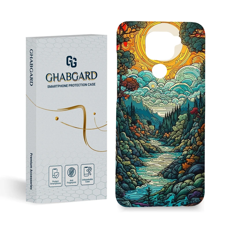 کاور قاب گارد مدل منظره مناسب برای گوشی موبایل شیائومی redmi note 9