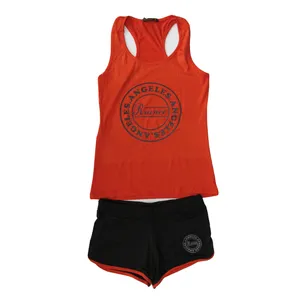 ست تاپ و شلوارک ورزشی زنانه کد 3