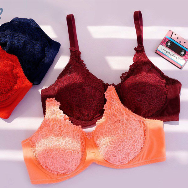 سوتین زنانه شارمین مدل دانتل کد ZP91.1