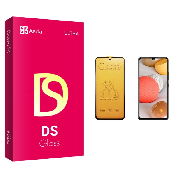 محافظ صفحه نمایش سرامیکی آسدا مدل DS glass مناسب برای گوشی موبایل سامسونگ Galaxy A42