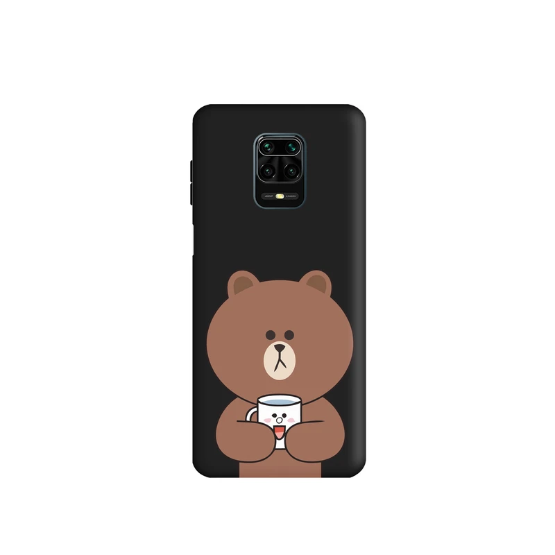 کاور طرح خرس لاین کد s3233 مناسب برای گوشی موبایل شیائومی Redmi Note 9s / Note 9 Pro  