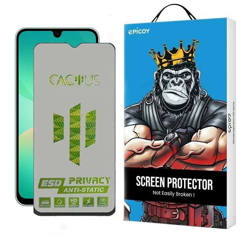 محافظ صفحه نمایش حریم شخصی اپیکوی مدل Cactus-ESD-Privacy مناسب برای گوشی موبایل سامسونگ Galaxy  A17 / A26 / A16