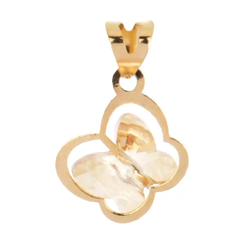 آویز گردنبند طلا 18 عیار زنانه الن نار مدل ELN1029