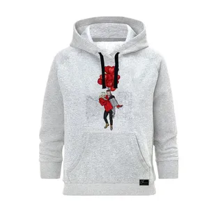 هودی زنانه کد B275 رنگ طوسی