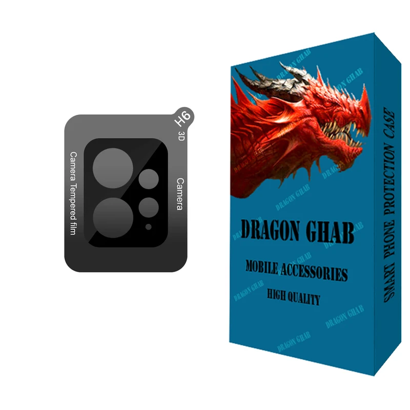  محافظ لنز دوربین دراگون قاب مدل 3D مناسب برای گوشی موبایل شیائومی Redmi Note 12 4G