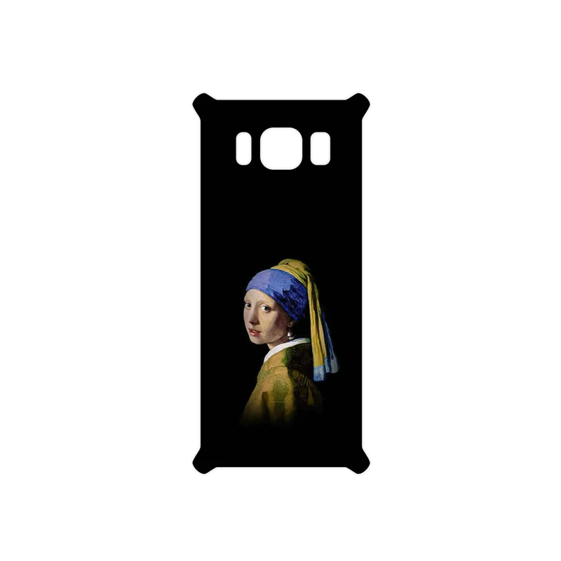 برچسب پوششی ماهوت مدل Girl with a Pearl Earring of Vermeer مناسب برای گوشی موبایل سامسونگ Galaxy S8 Active