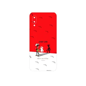 MAHOOT Lucky Luke Cover Sticker for Samsung Galaxy M02