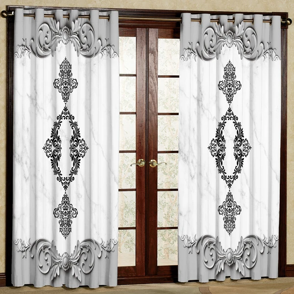 پرده پانچی کد 5596 سایز 280x140 سانتی متر