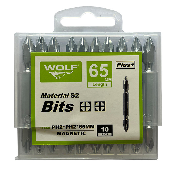 سری پیچ گوشتی ولف مدل PH2-PH2 بسته 10 عددی