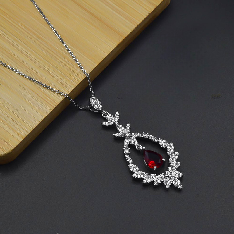 گردنبند نقره زنانه مدل ستاره درخشان شب کد 2184