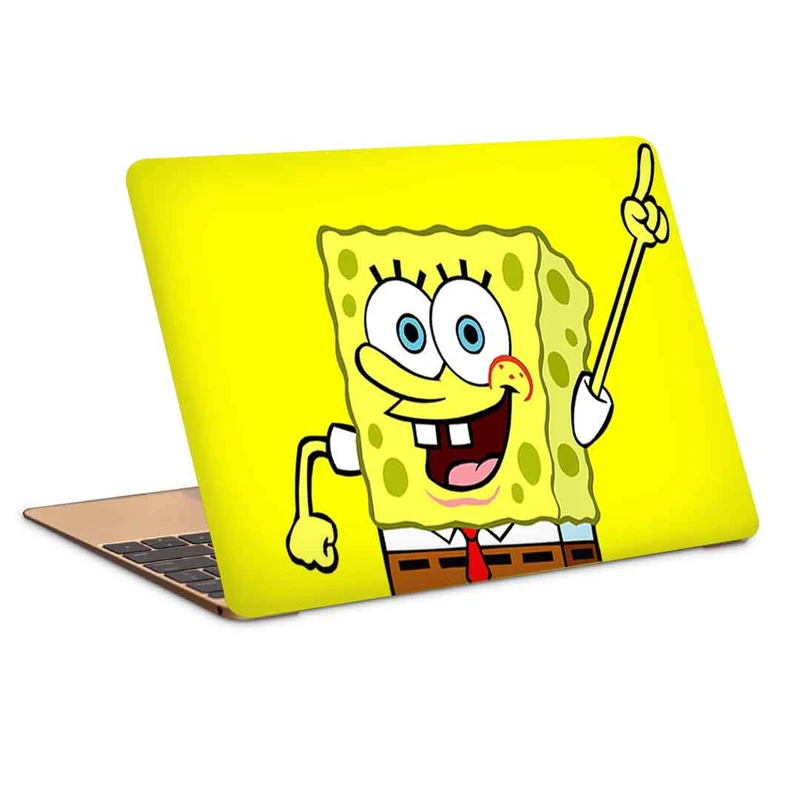 استیکر لپ تاپ طرح spongebob 8کد c-886مناسب برای لپ تاپ 15.6 اینچ