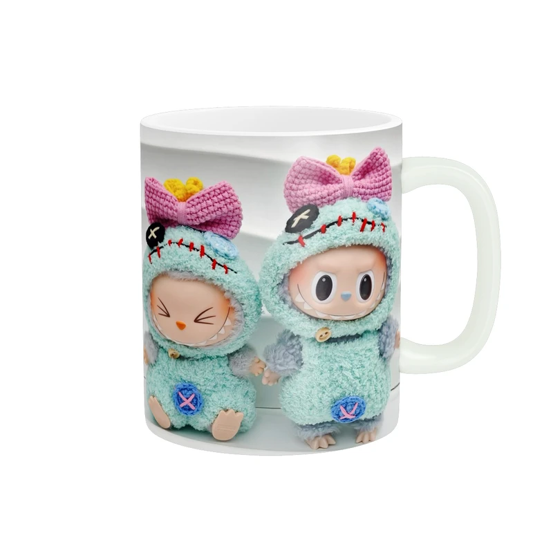 ماگ پاد آفرین مدل عروسک لبوبو کد PM4853