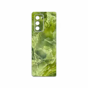 MAHOOT Green Crystal Marble Cover Sticker for Samsung Galaxy Z FOLD 2
