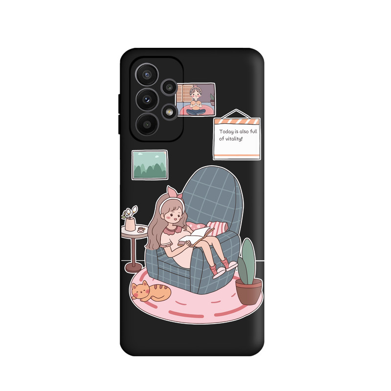 کاور طرح اتاق دخترانه کد FF081 مناسب برای گوشی موبایل سامسونگ Galaxy A73
