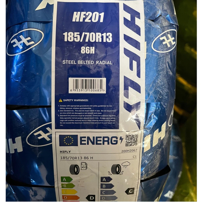 لاستیک خودرو های فلای مدل 008 سایز 185/70/13 تولید سال 2026 تک حلقه
