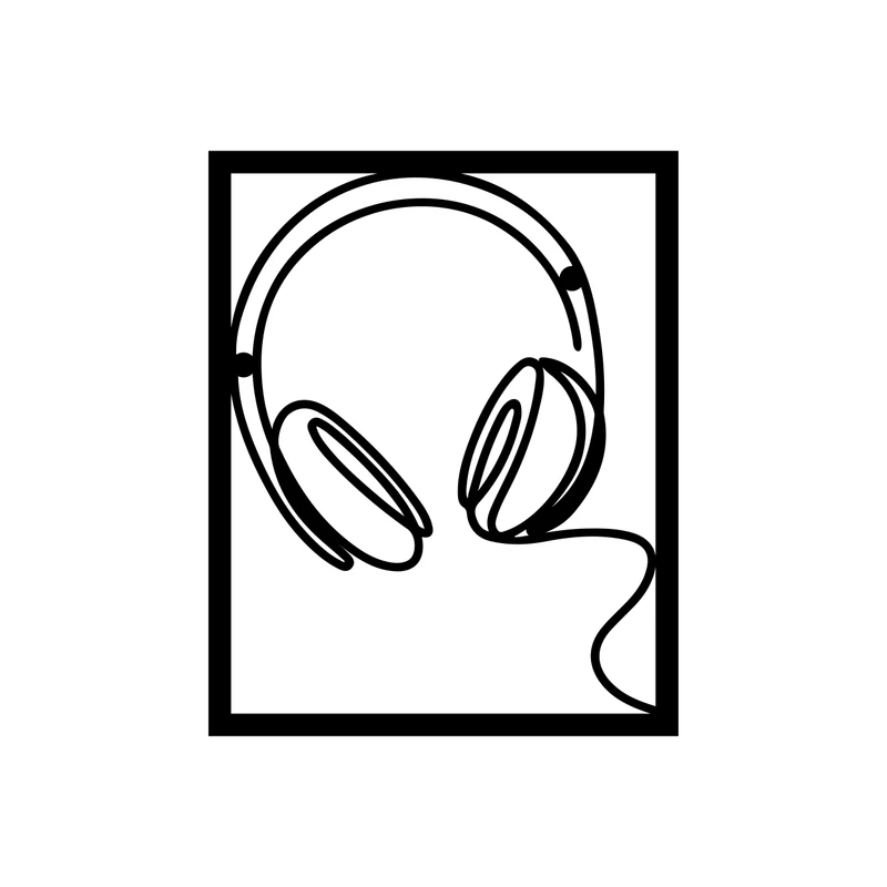 استیکر ناویا طرح هدفون