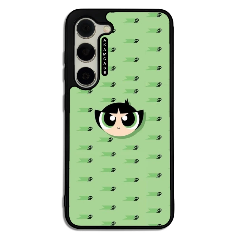کاور آکام مدل AMCWSGS23-POWER PUFF GIRLS9  مناسب برای گوشی موبایل سامسونگ Galaxy S23