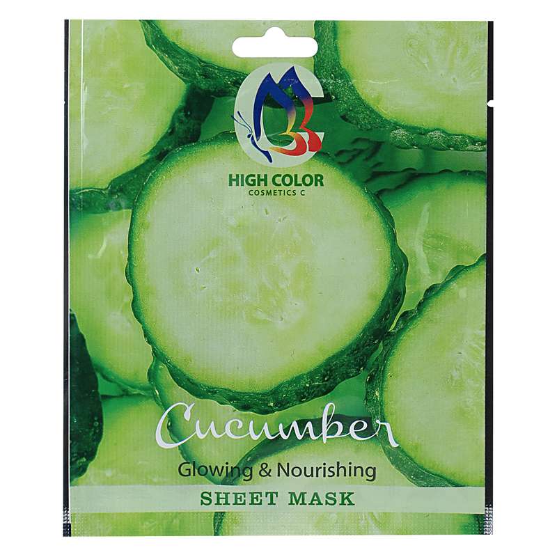 ماسک صورت های کالر مدل cucumber وزن 20 گرم