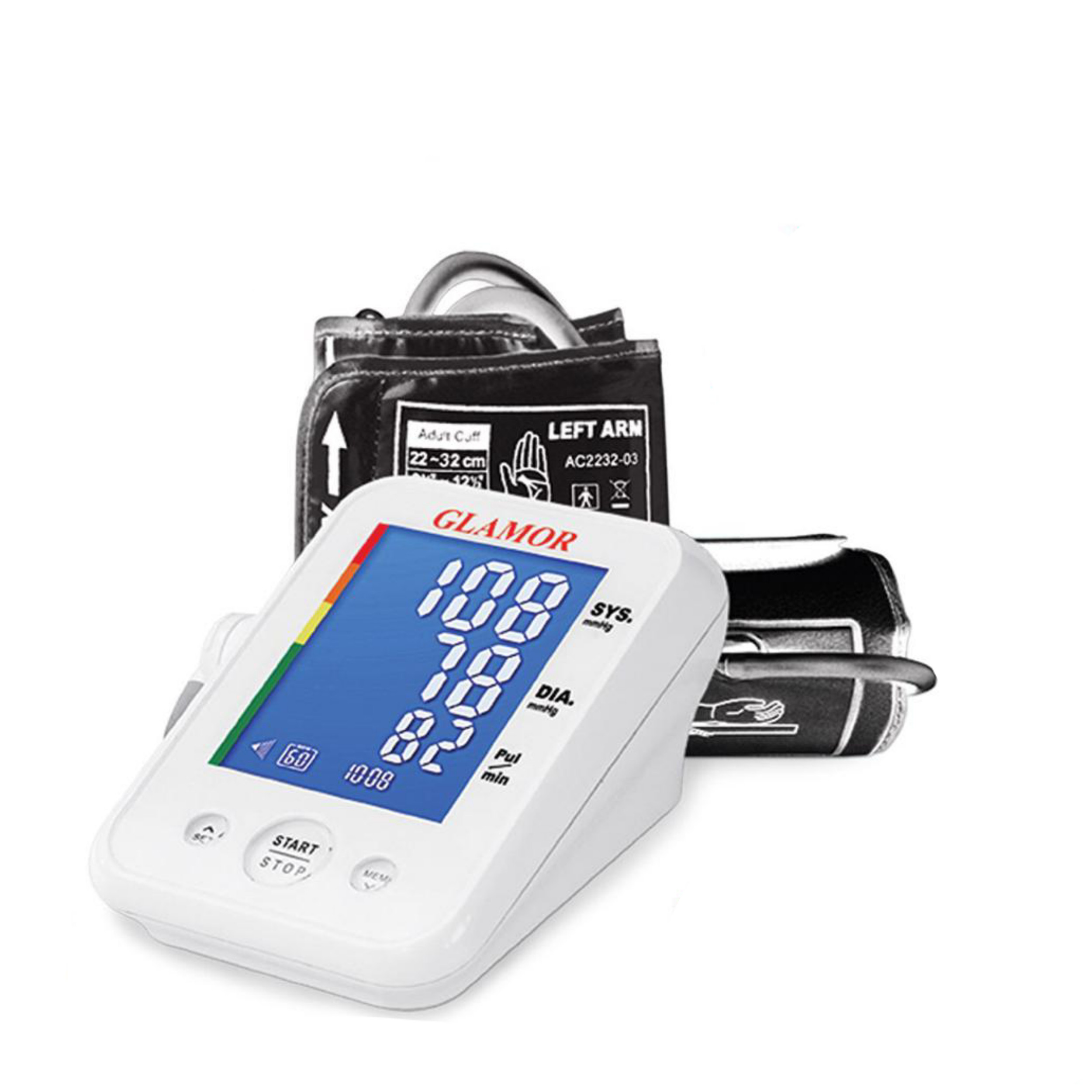 فشارسنج دیجیتال گلامور مدل TMB-995 به همراه کارت اشتراک 6 ماهه پایش سلامت آنلاین
