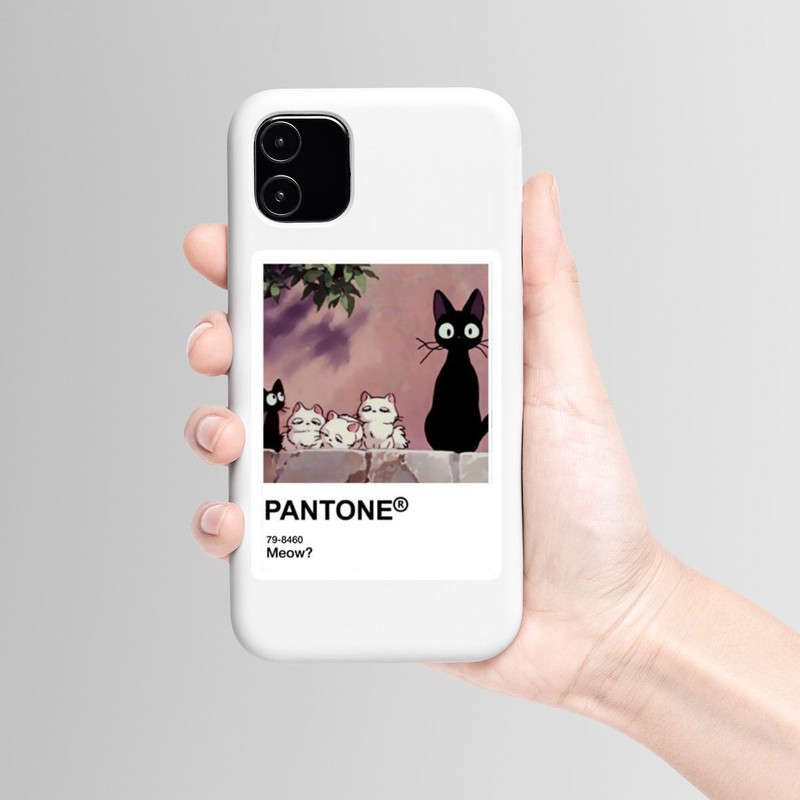 استیکر لپ تاپ و موبایل بووم طرح نقاشی پنتون مدل گربه کد mm31