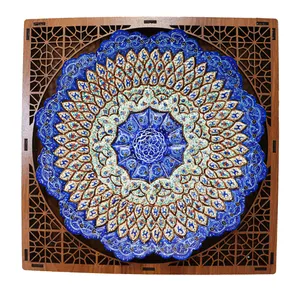 بشقاب میناکاری کد 22d20n3